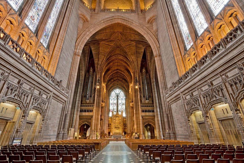 Liverpool Cathedrals - Nave in the Anglican