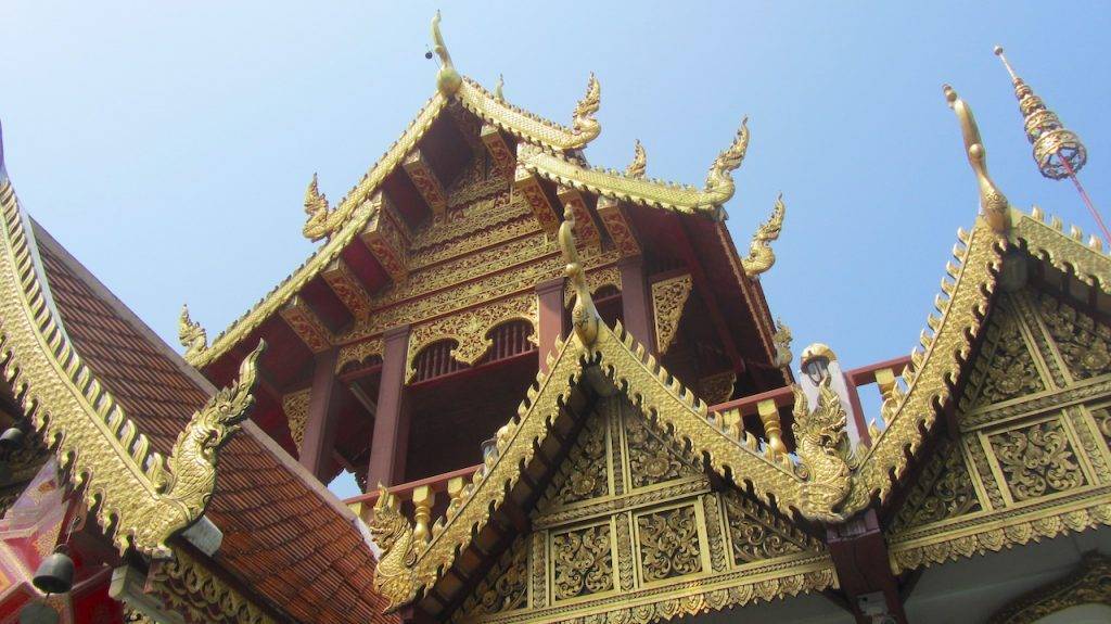 Scripture Hall Wat Klang Wiang Chiang Rai
