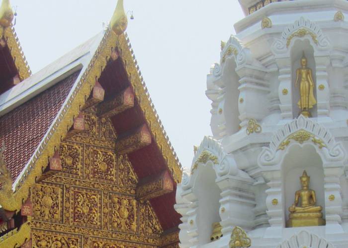 Temple roof in Thailand