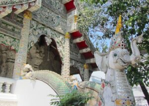 Elephant temple Chiang Rai
