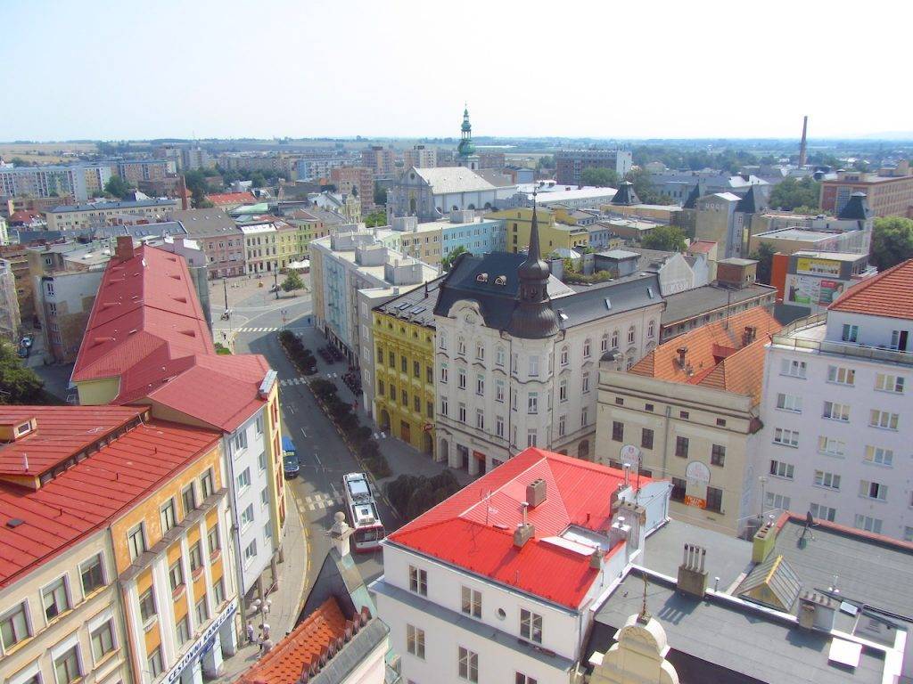 Opava from above