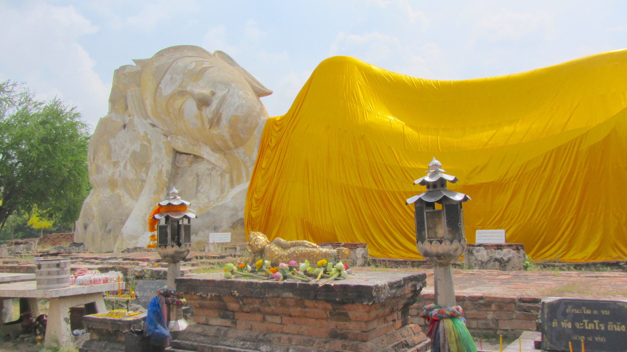 Reclining Buddha Ayutthaya Historical Park