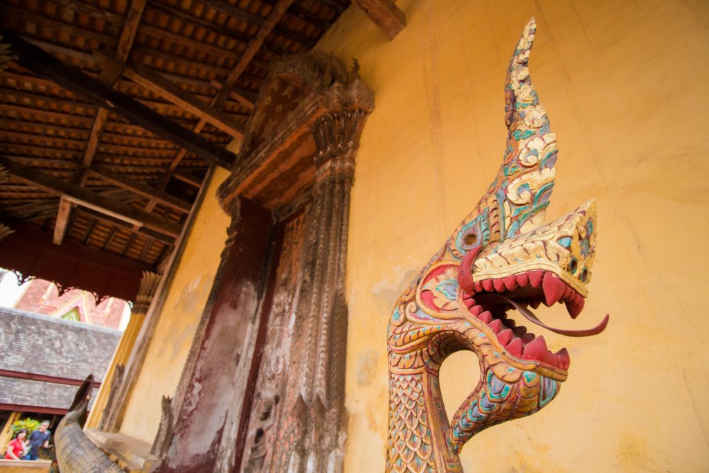 Naga Wat Sisaket Laos