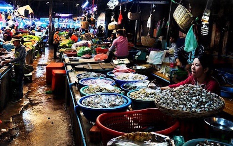 Psar Chas Old Market Siem Reap