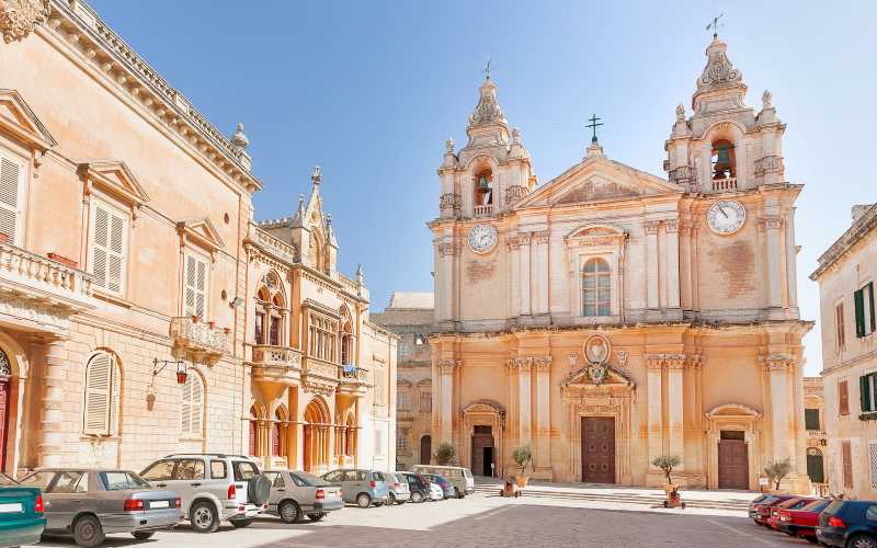 St. Paul’s Cathedral in Mdina Malta
