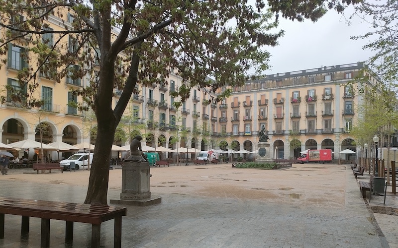 Placa de la Independencia Girona