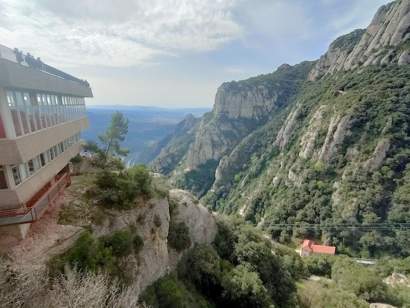 Views of Mountains Montserrat