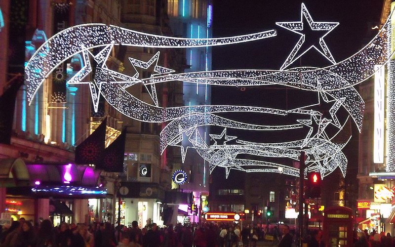 Christmas Lights London Coventry Street