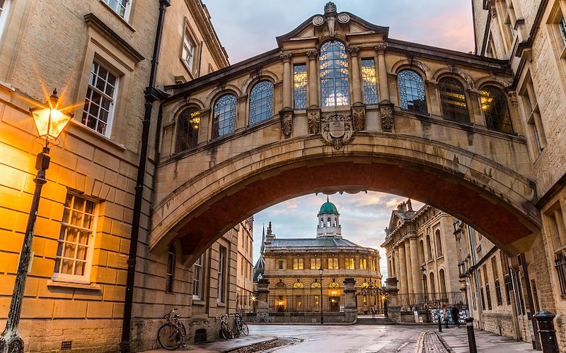 free things to do in Oxford bridge of sighs