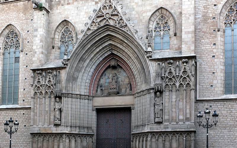 Churches in Barcelona Santa Maria del Pi