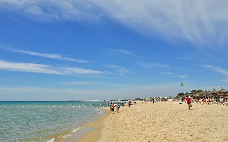 holiday to Tunisia beach