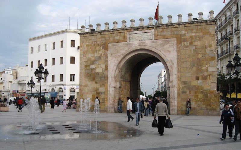 weekend in Tunis city gate