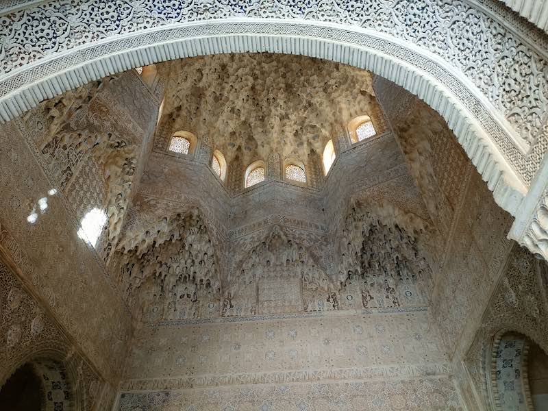 Alhambra Palace look up
