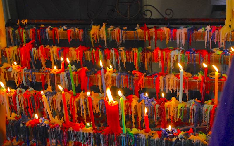 Candles Jaro Cathedral Churches of Iloilo