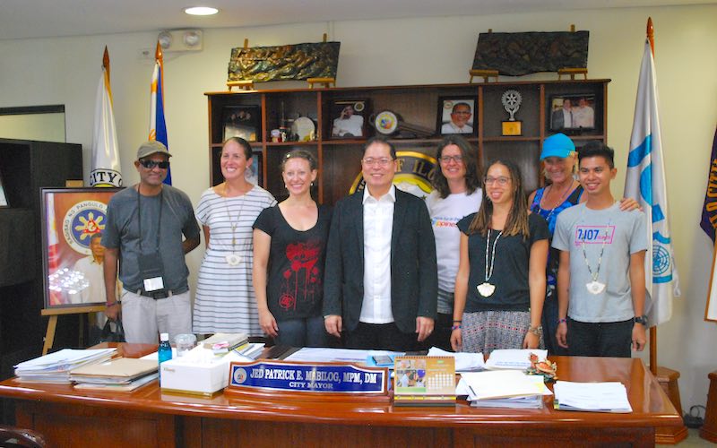 Meeting the Mayor of Iloilo