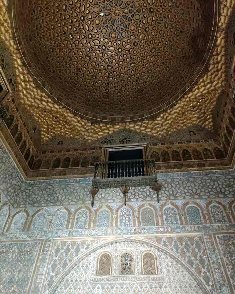 Seville Alcazar ceiling