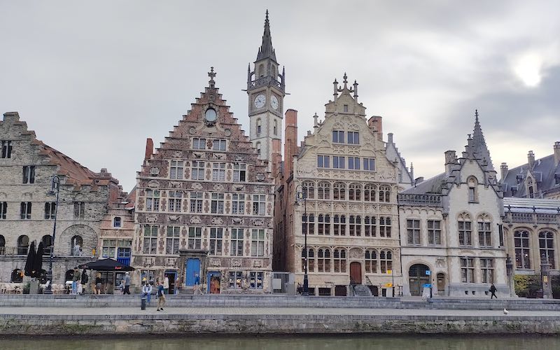 Things to do in Ghent stepped gable houses