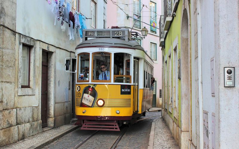 is Lisbon worth visiting yellow tram