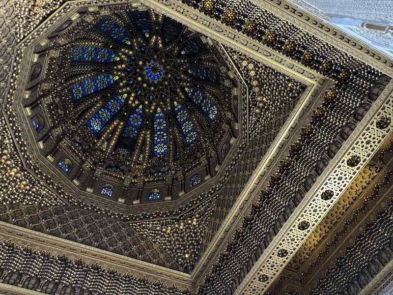 Ceiling Mohammed V Mausoleum Rabat