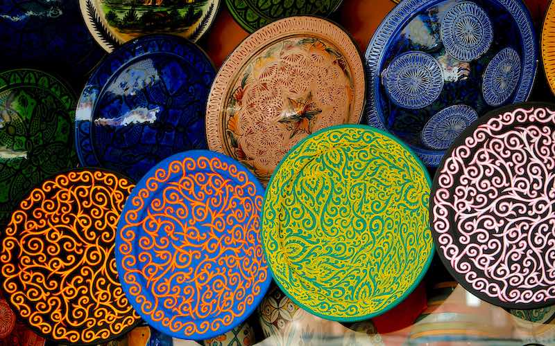 Handmade Pottery Marrakesh Morocco