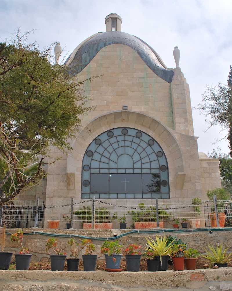 Jerusalem Churches Dominus Flevit chapel of Jesus weeping