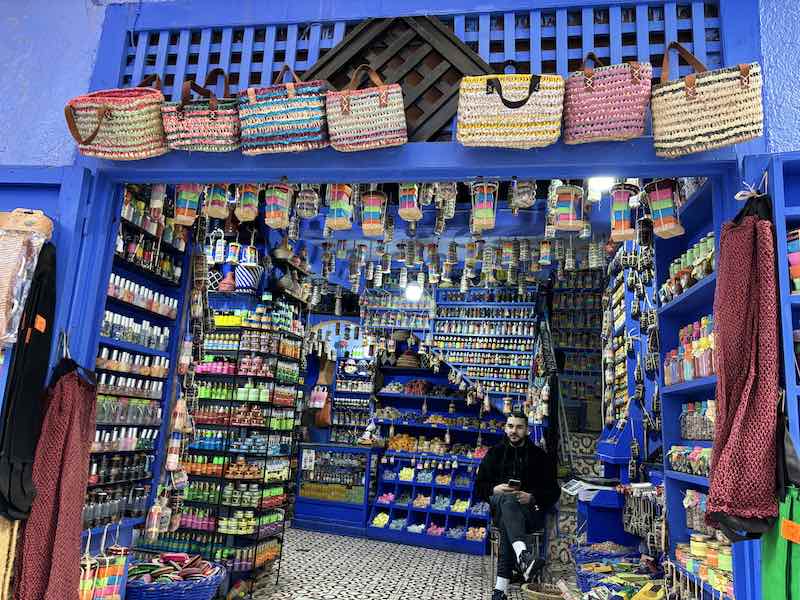 Perfume shopping Chefchaouhen Morocco
