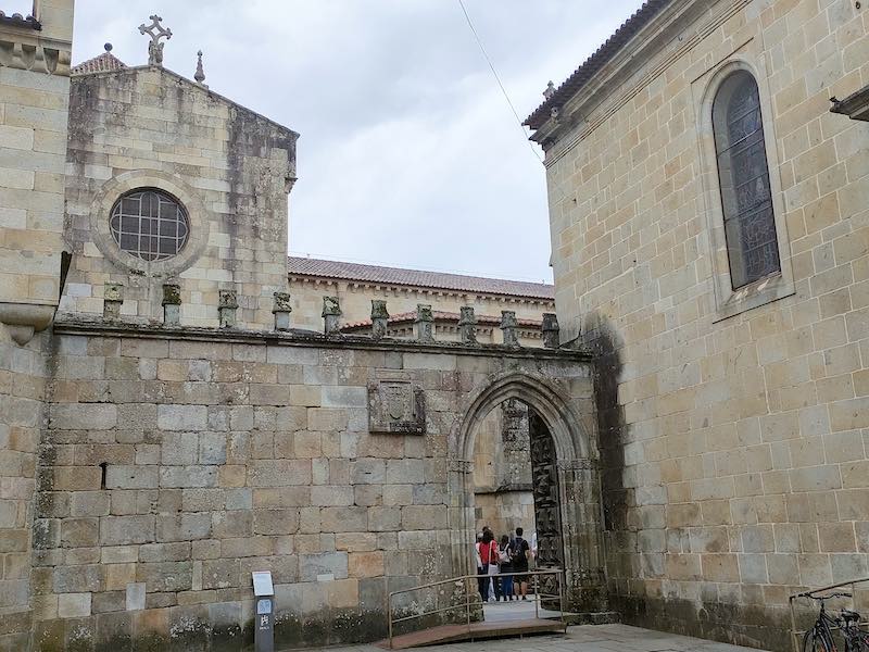 Entrance to Braga Cathedral