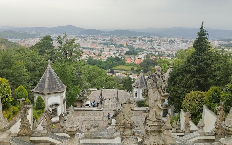 Is Braga worth visiting view from Bom Jesus