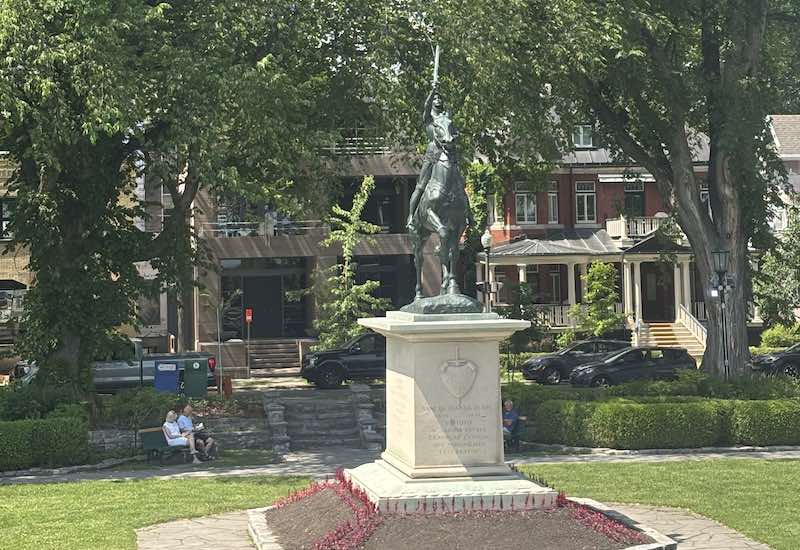 Joan of Arc garden Quebec
