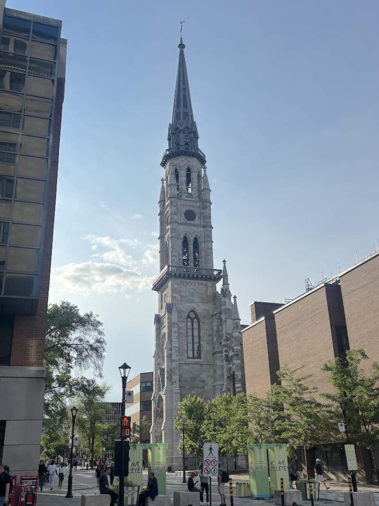 Church Facade University of Montreal