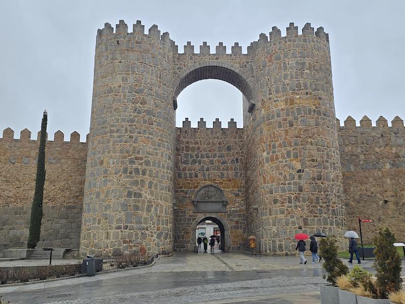 Alcazar Gate Avila Spain