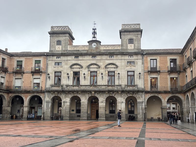 Plaza Mayor Avila Spain