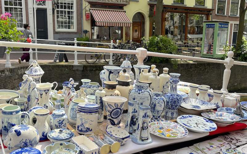 Is Delft worth visiting - Antique Market on Saturday