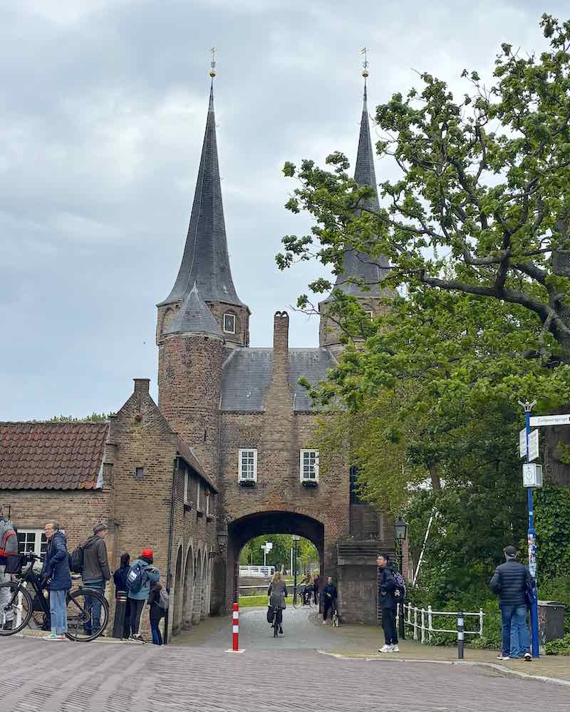 Oosterport gate Delft Netherlands